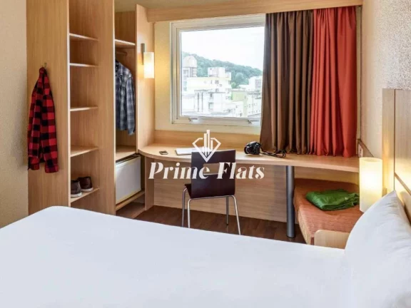 Imagem Flat disponível para venda no Hotel Ibis Blumenau, com 30m², 1 dormitório e 1 vaga