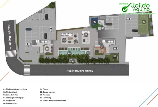 Imagem Apartamento de 2 e 3 quartos, lazer no bairro Joaquim Távora