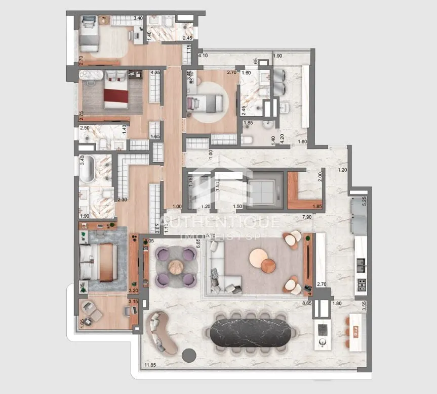 Imagem AURA MOEMA - Apartamento à venda no bairro Moema - São Paulo/SP, Zona Sul
