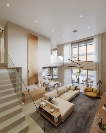 Imagem Apartamentos de 1, 2 e 3 dormitórios de 76 m² a 128 m², vista mar e infra estrutura completa no c...