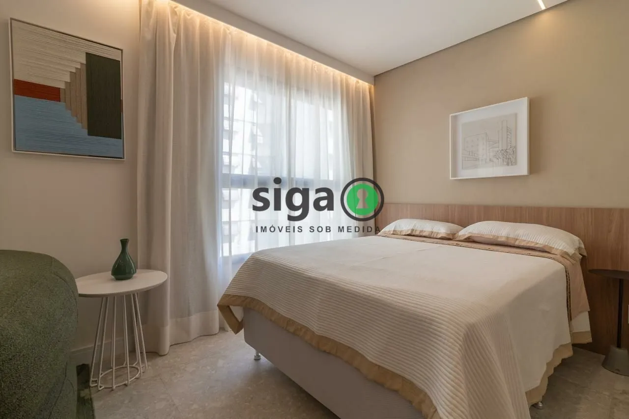 Imagem Apartamento 38m² mobiliado para locação localizado no Jardins/SP