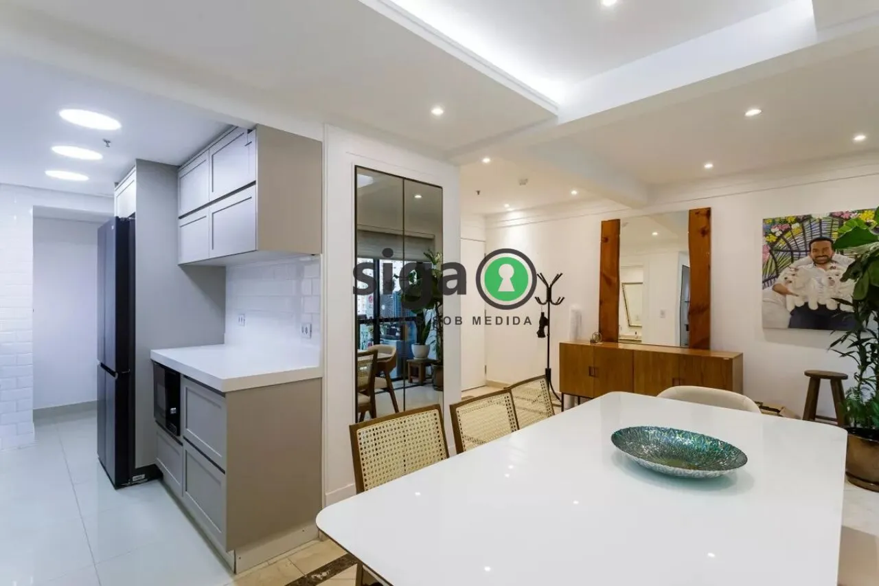Imagem Duplex mobiliado em Moema com 3 vagas - São Paulo/SP