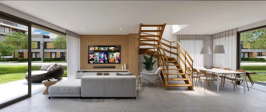 Imagem Casa de condomínio à venda em Xangri-Lá, Centro, com 3 quartos, 104,87m2