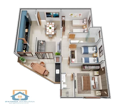 Imagem Apartamento Cobertura no Iguaçu - Ipatinga