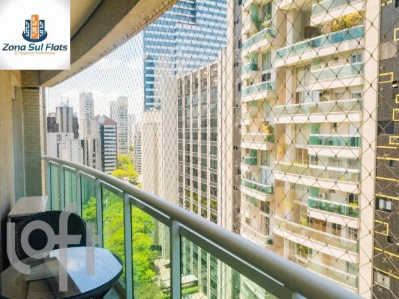 Imagem Apartamento à Venda No Brooklin Com 2 Dormitórios e 2 Vagas - Mobiliado
