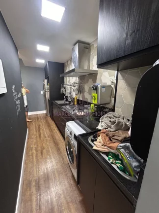 Imagem Ap quarto e sala, varanda integrada com sala, fechamento, lazer, 1 vaga.