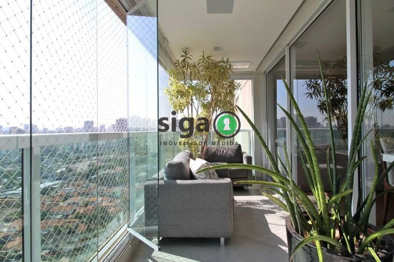 Imagem Apartamento à venda no Brooklin | 167m² | Andar alto | 3 suítes | Varanda gourmet | Alto padrão