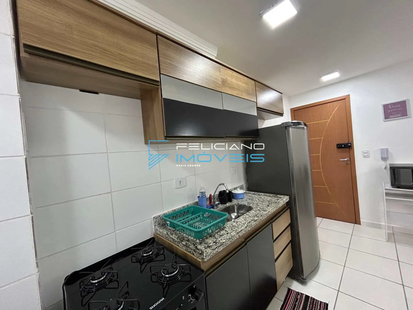 Imagem Apartamento com 2 quartos, Aviação, Praia Grande - R$ 380 mil, Cod: 6149