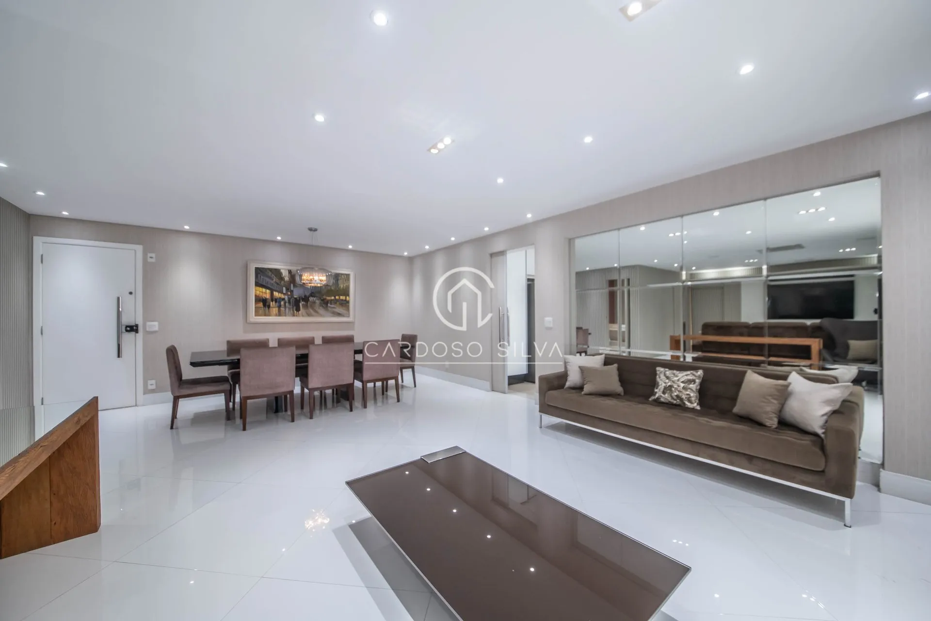 Imagem Apartamento no Condomínio Premier Espaço Cerâmica com 198m2 - 02 suítes e Office - Vista para o Boulevard