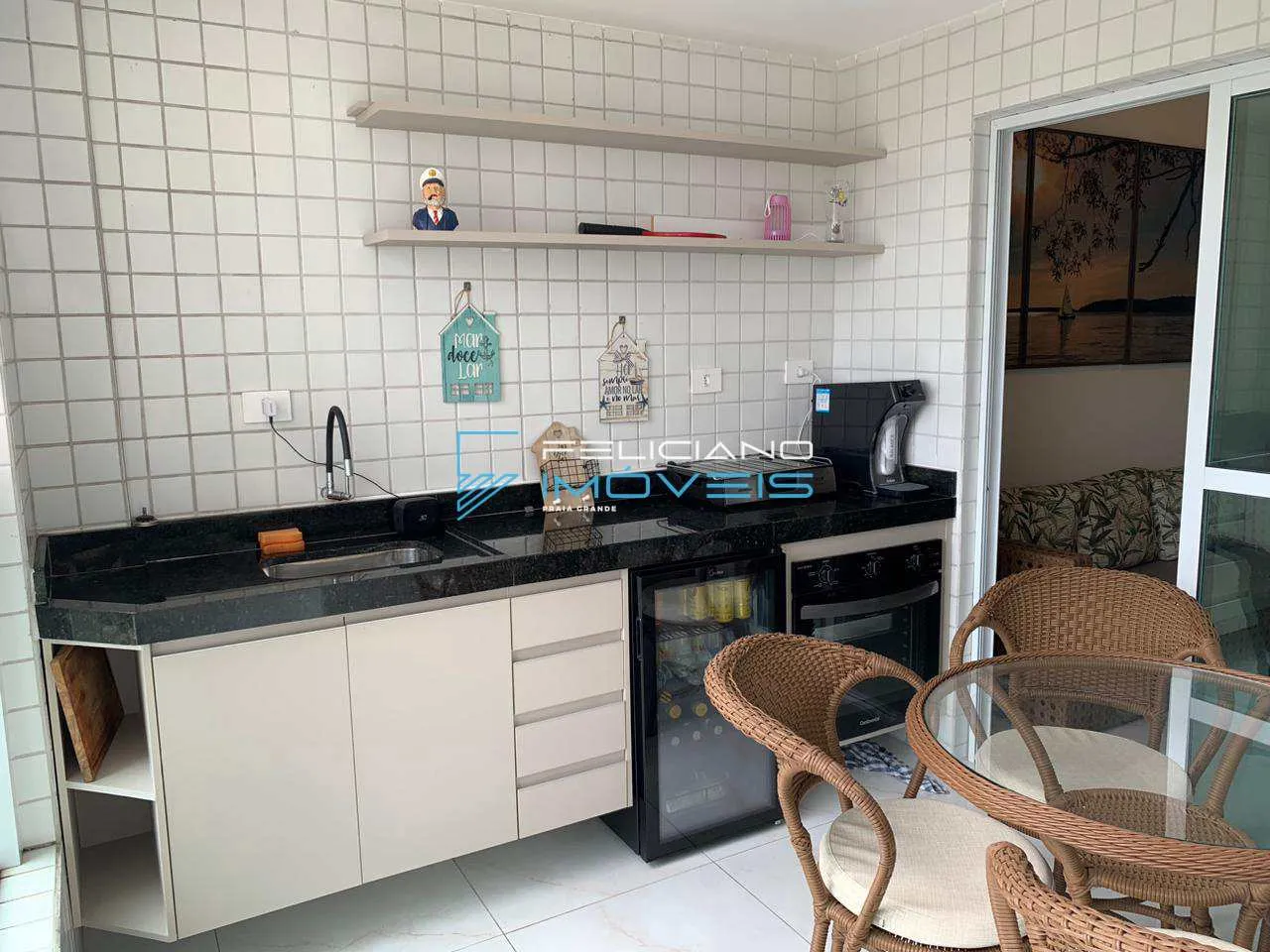 Imagem Apartamento com 2 quartos, Tupi, Praia Grande - R$ 542 mil, Cod: 5960