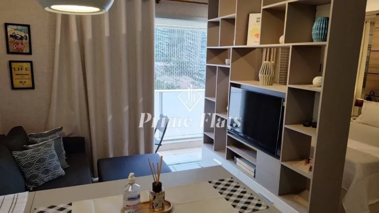 Imagem Flat disponível para locação no Condomínio Add Nova Berrini, com 33m², 1 dormitório e 1 vaga