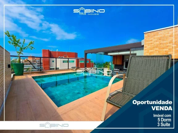 Foto do imóvel Cobertura Pé na Areia à venda com 5 Dormitórios 3 suítes 300m² - Riviera de São Lourenço - Bertioga SP