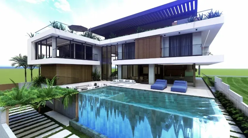 Imagem Terreno com projeto Arquitetonico com 1059 m² e Vista 360º no Ponto Mais Alto do Condomínio Le Portier Nautic Residence - Represa Itupararanga