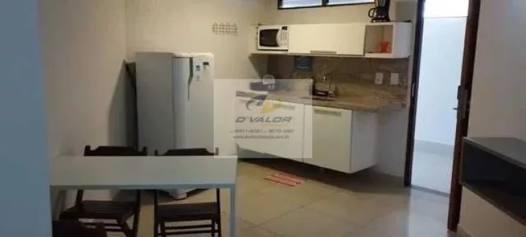Imagem Vendo Flat, Mobiliado na orla do Cabo Branco com 44 m²