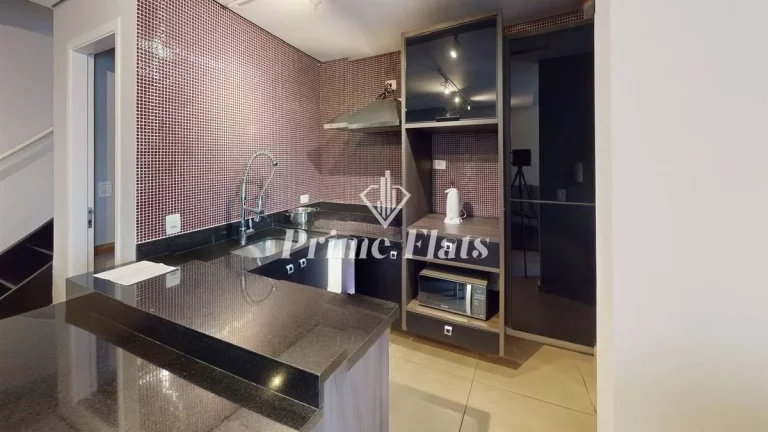 Imagem Flat disponivel para locação no Duplex Life Moema, com 45m², 1 dormitório e 1 vaga