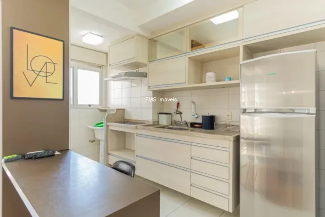 Imagem Studio para locação no Brooklin com 1 suíte, 1 banheiro, 1 vaga, 33m².