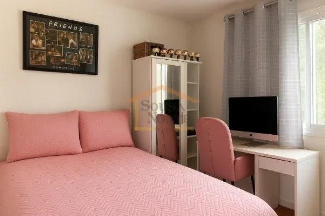 Imagem Apartamento 2 dormitórios, sendo 1 suíte, sala 2 ambientes, sacada ampla fechada com proteção, c...