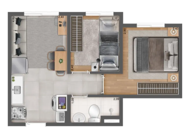 Imagem APARTAMENTO RESIDENCIAL em São Paulo - SP, Itaquera