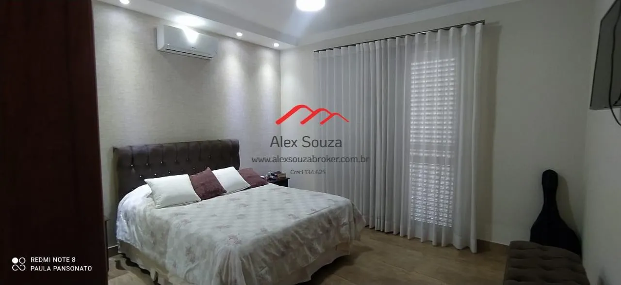 Imagem Sobrado em Condomínio para Venda em Sumaré, Residencial Real Parque Sumaré, 3 dormitórios, 3 suítes, 5 banheiros, 4 vagas