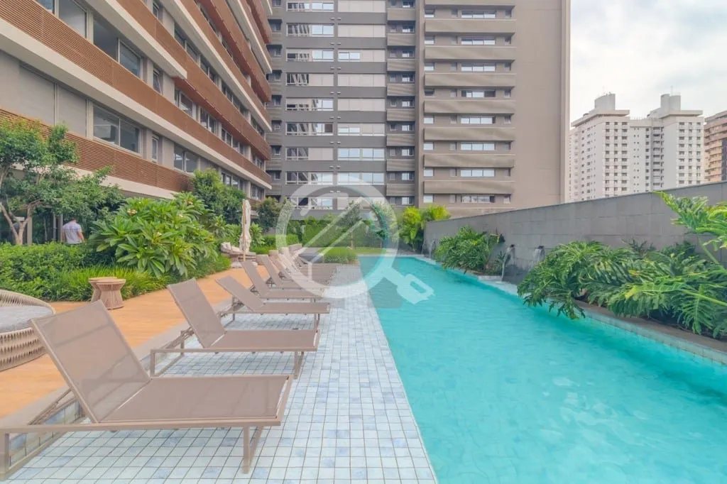 Imagem Lindo apartamento de dois Dormitórios, todo decorado por arquiteta renomada. O banheiro da Suíte f...