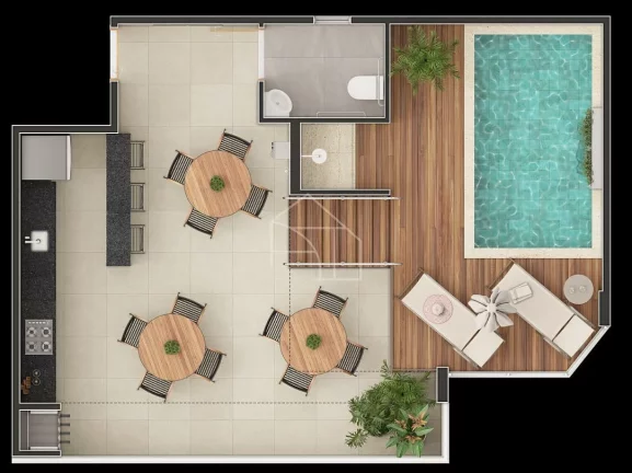 Imagem APARTAMENTO JARDIM CAMBURI 2 QUARTOS COM SUITE