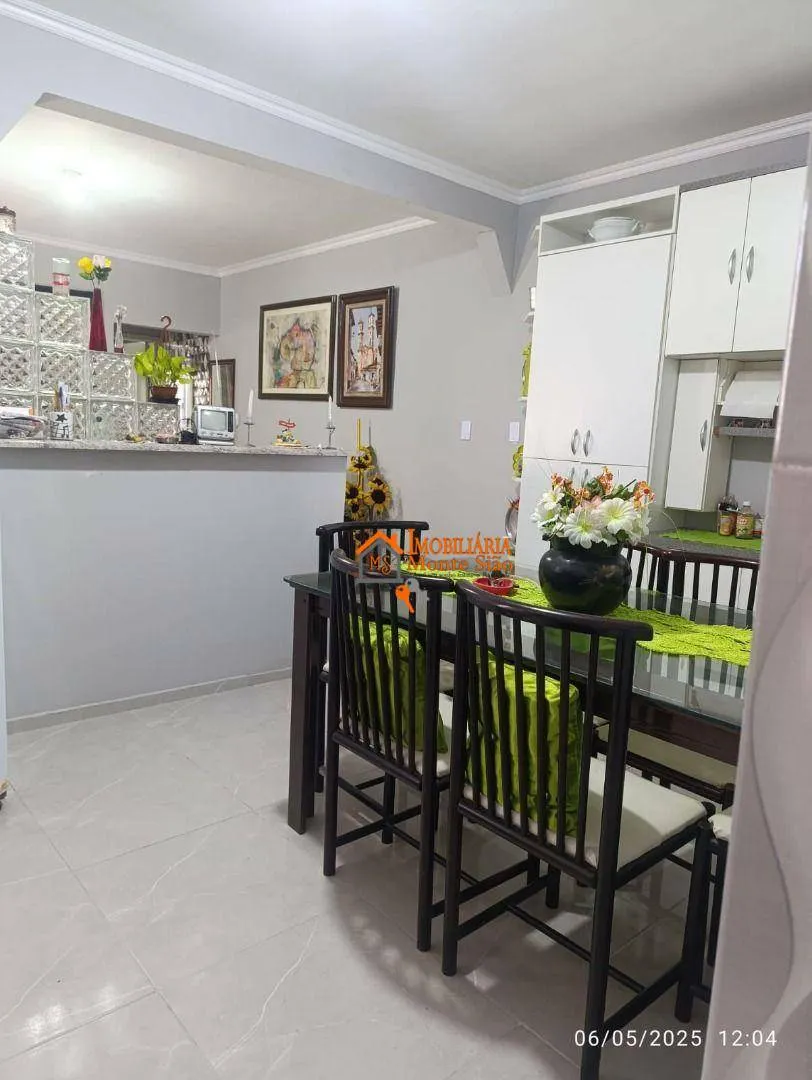 Imagem Sobrado com 3 dormitórios à venda, 125 m² por R$ 419.000,00 - Parque Mikail - Guarulhos/SP