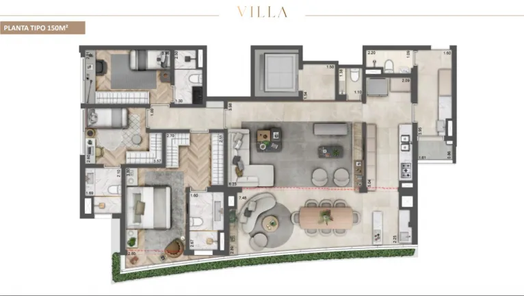Imagem Apartamento com 3 Quartos à Venda, 150 m² em Moema - São Paulo