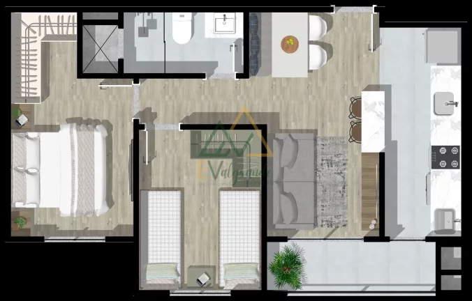 Imagem Apartamento à venda no bairro Vargem Grande - Pinhais/PR