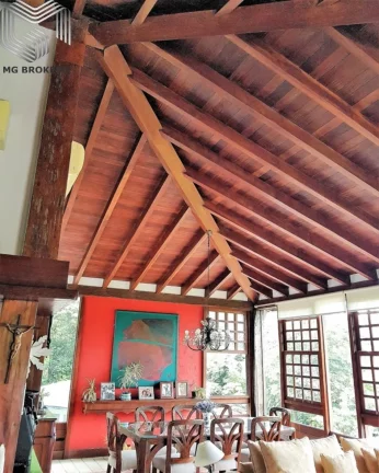 Casa à venda Barra da Tijuca, Itanhangá, no Portinho do Massaru, 4 suítes, piscina, churrasqueira, 2 vagas