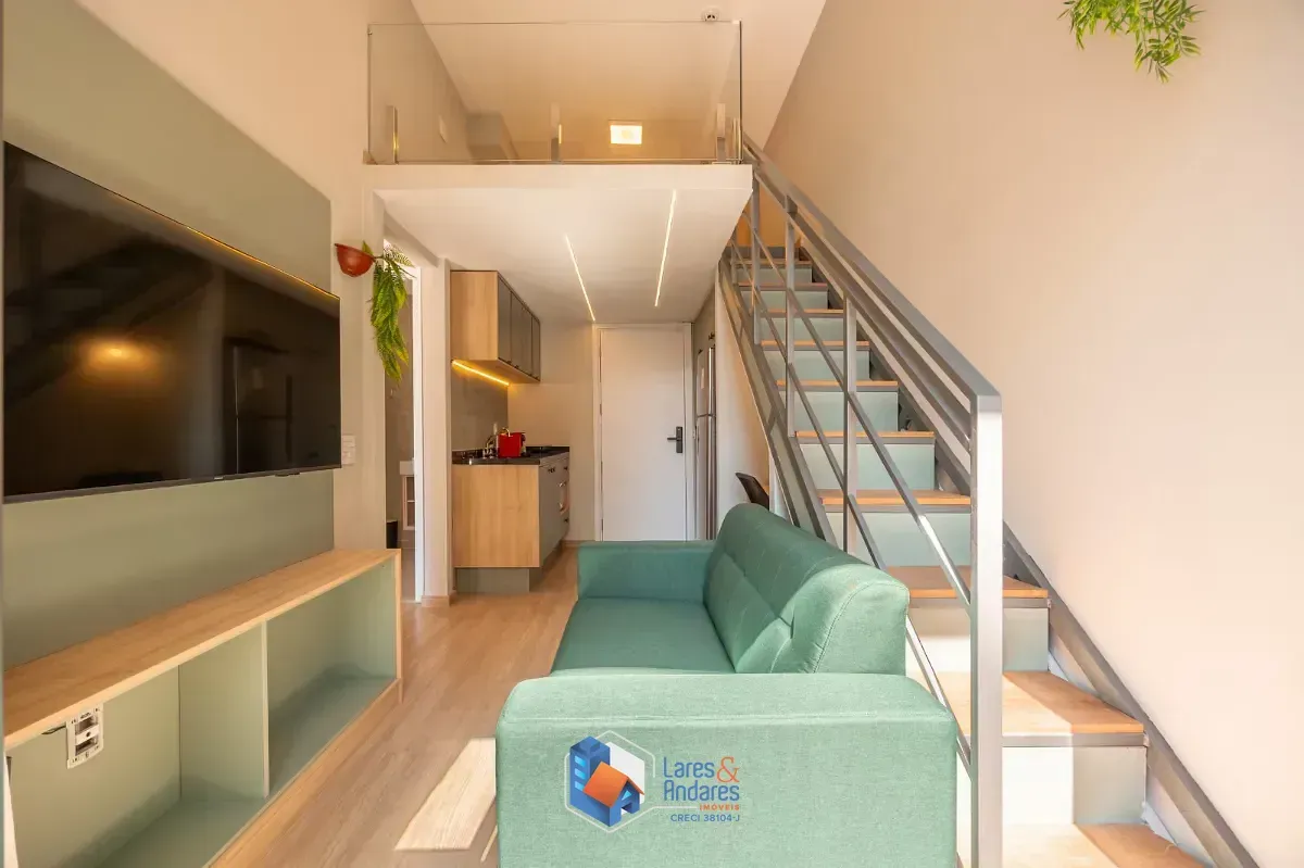Imagem Studio para venda em Santo Amaro com 1 quarto, sendo 1 suíte, 53m²