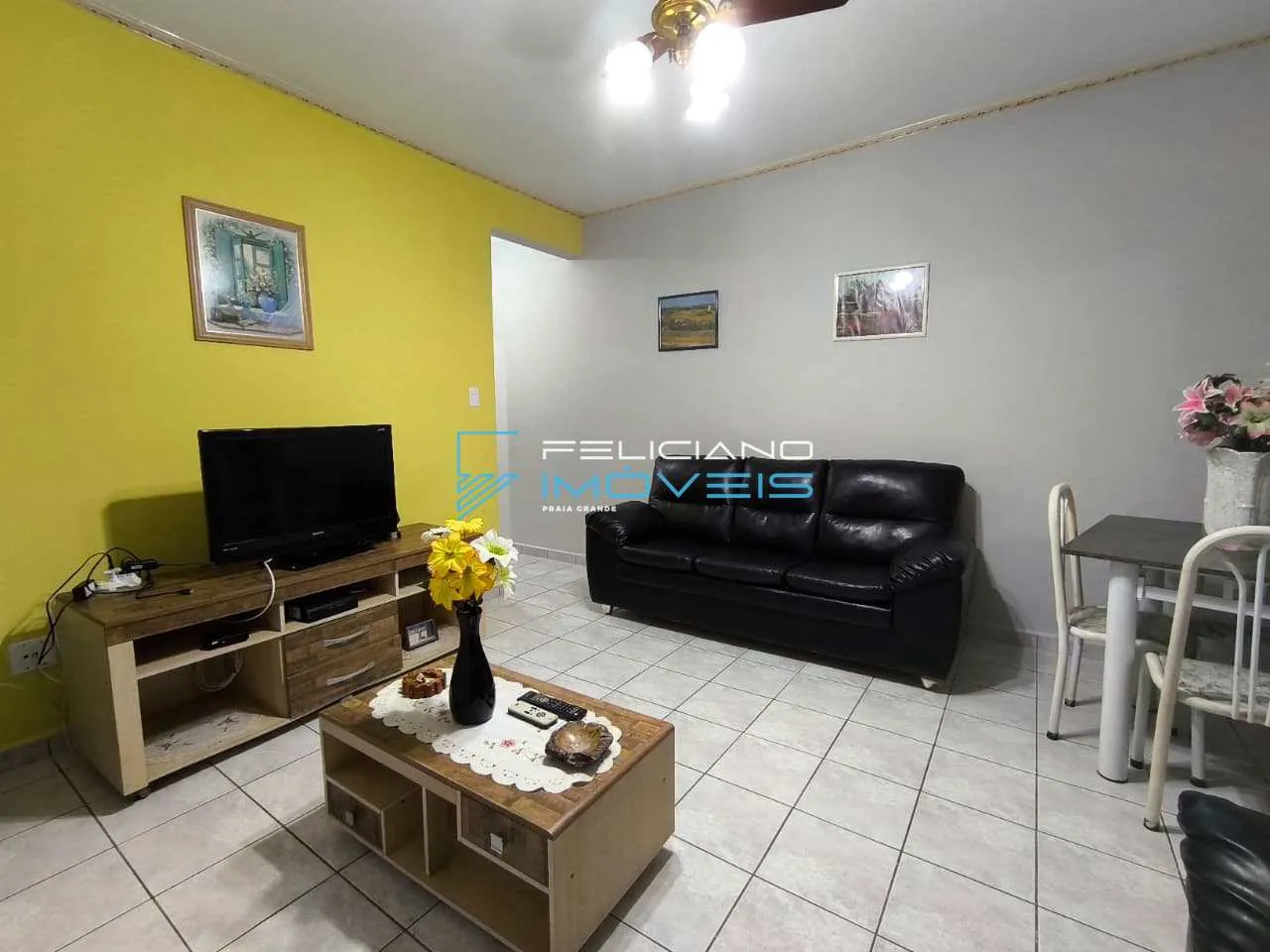Imagem Apartamento com 2 quartos, Guilhermina, Praia Grande - R$ 450 mil, Cod: 7432