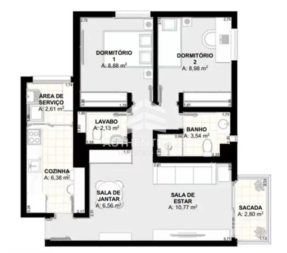 Imagem VIA DEL CORSO JARDINS - Apartamento no bairro Jardins, próximo a Av. Paulista à venda