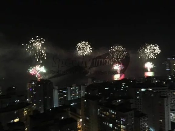 Imagem Cobertura em Santos com vista mar, Gonzaga 4 dormitórios.