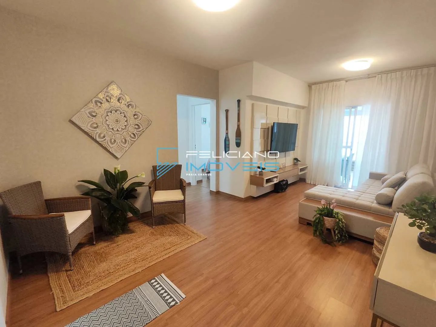Imagem Apartamento com 3 quartos, Mirim, Praia Grande - R$ 1.25 mi, Cod: 6256