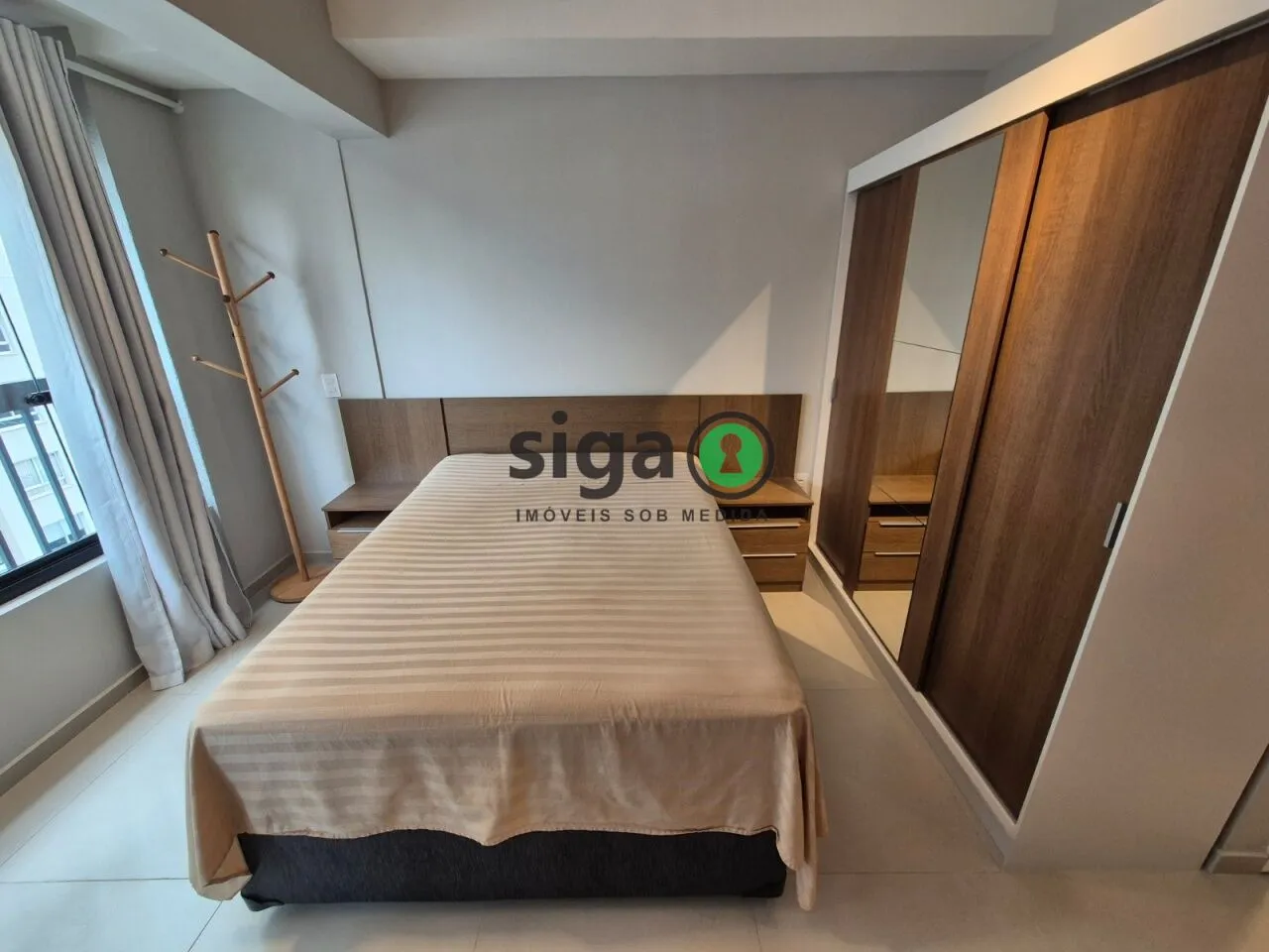 Imagem Apartamento de 24m² Mobiliado em Chacara Santo Antonio - São Paulo/SP