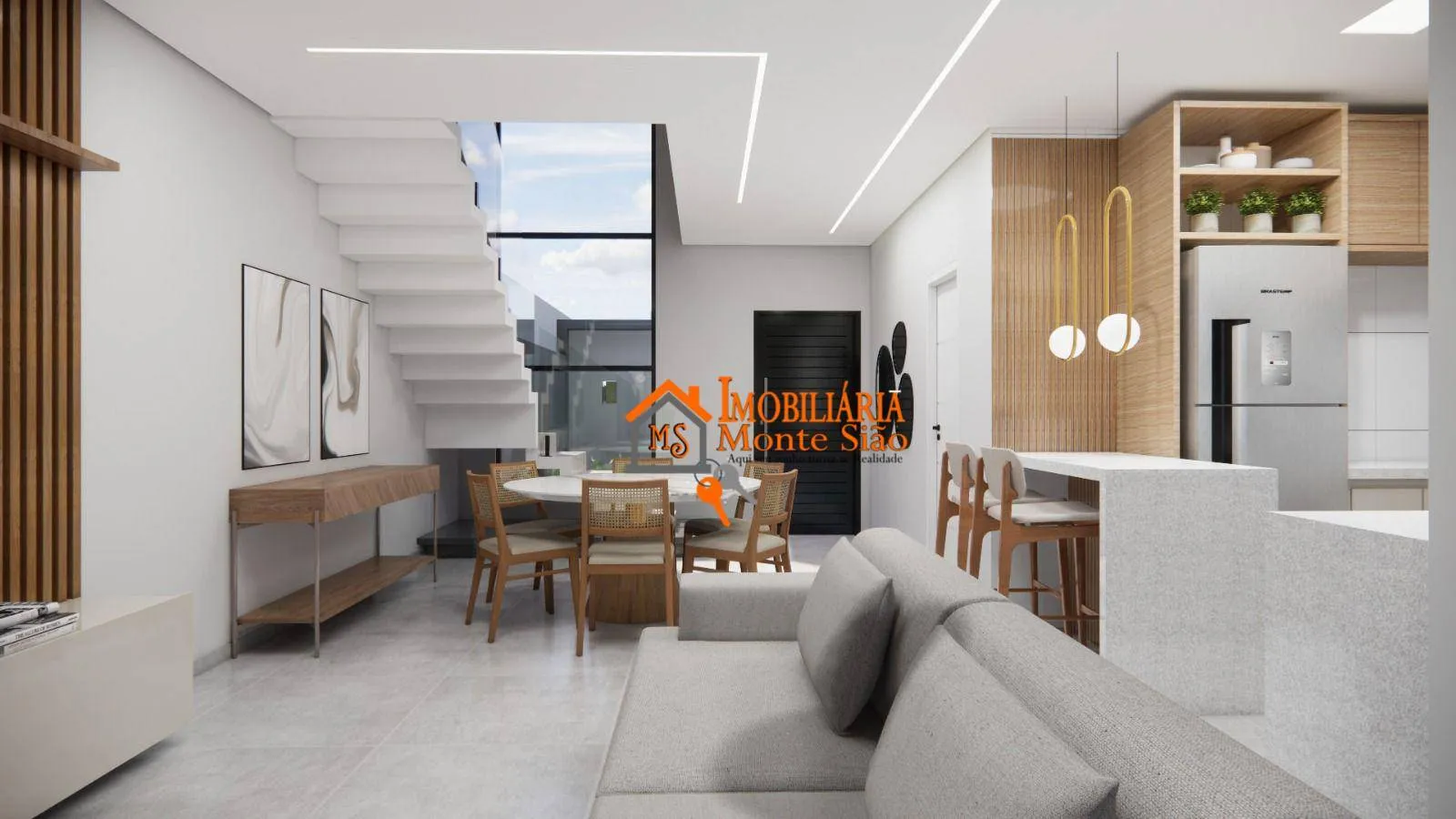 Imagem Casa com 3 dormitórios à venda, 135 m² por R$ 1.100.000,00 - Residencial e Comercial Guarulhos - Guarulhos/SP