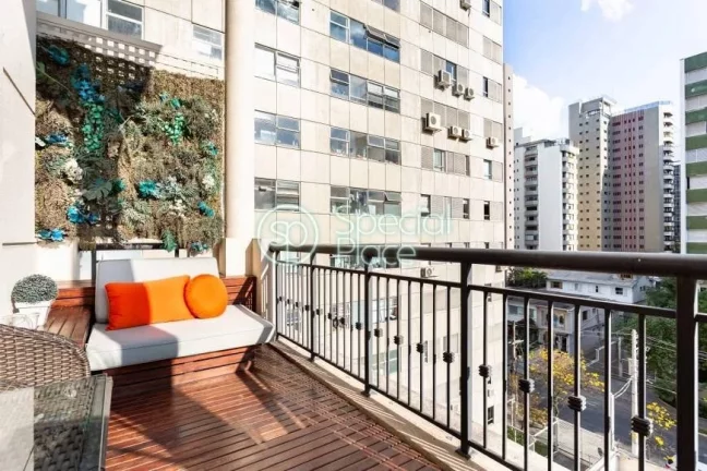 Imagem Ótimo apartamento duplex em Moema Pássaros, totalmente reformado e mobiliado. - Área: 163,00m² -...