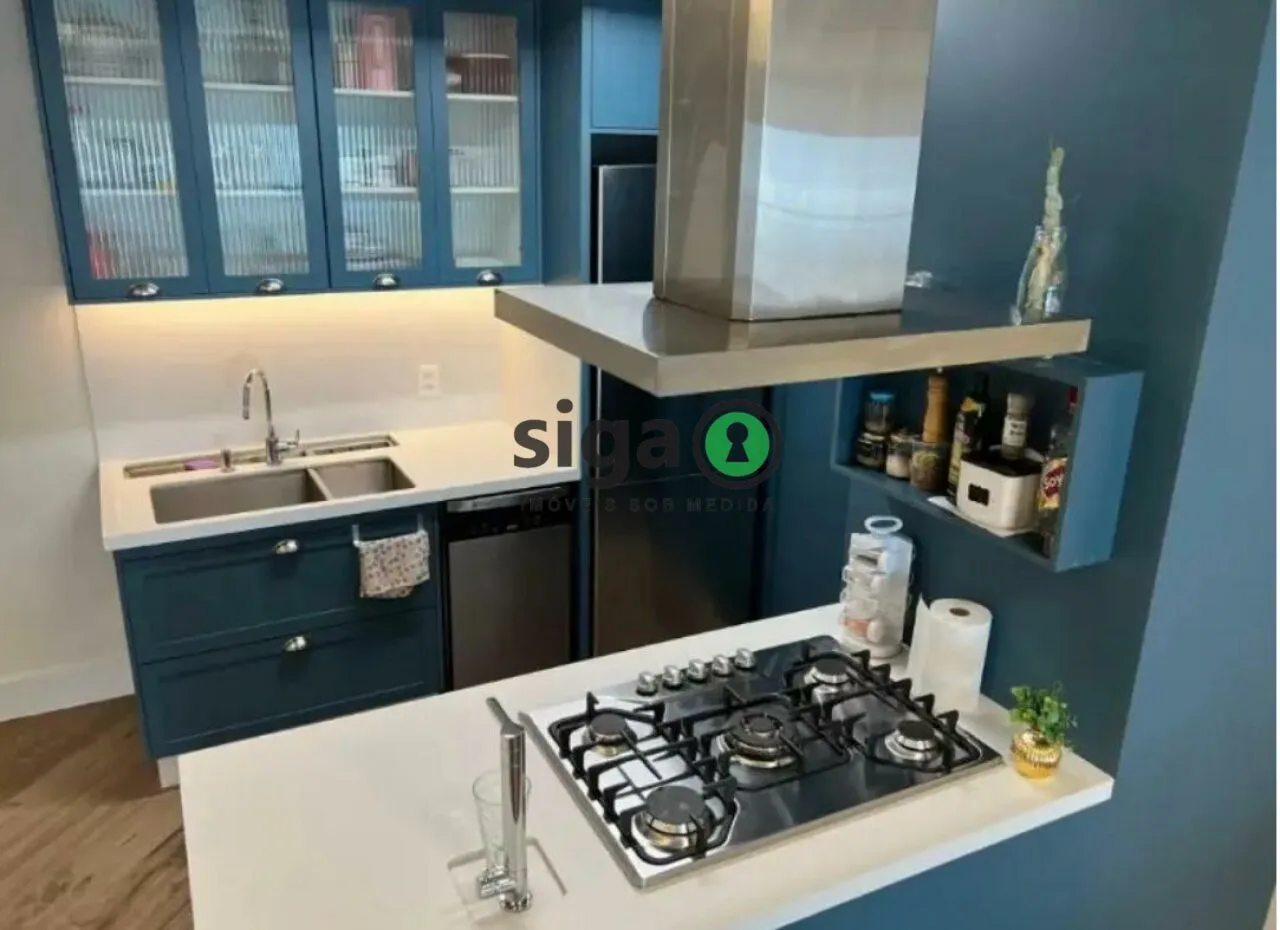 Imagem Apartamento com 122m², 3 suites, 3 vagas, para Venda, SEMI MOBILIADO