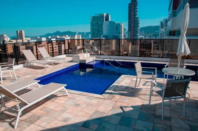 Imagem Residencial Turris Gonzaga 2Qts 1St 2Vgs Alto Padrão Santos Vista Mar