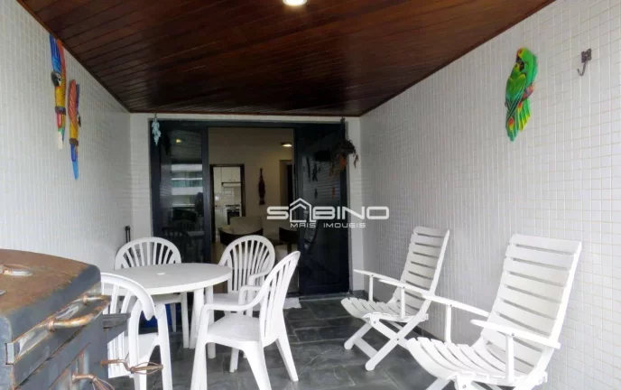 Imagem Apartamento Pé na Areia à venda, com 3 dormitórios 1 suíte 137m² - Riviera de São Lourenço - Bertioga SP