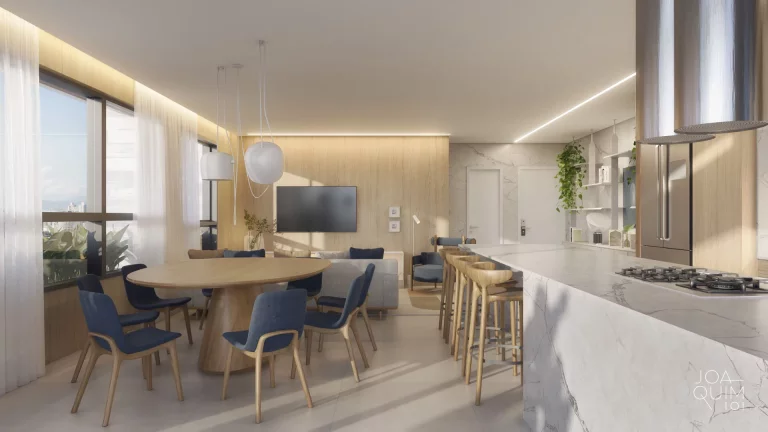 Imagem JOAQUIM 101 - Apartamento Alto Padrão com 2 suites e 2 vagas no Ahu