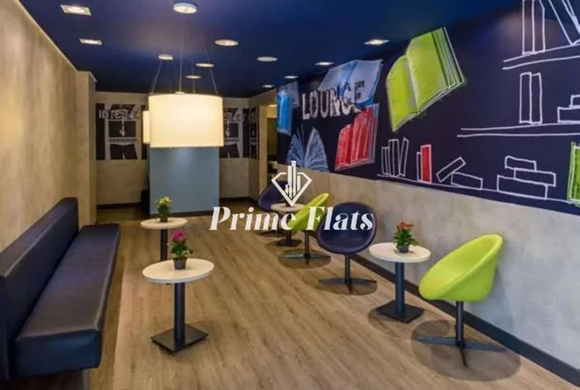 Imagem Flat disponível para venda no Ibis Budget Jardins, com 12m², 1 dormitório e 1 vaga de garagem