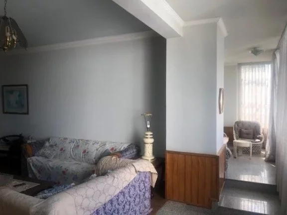 Imagem Apartamento Amplo Living 207m², Vista Mar e PORTEIRA FECHADA!!! José Menino - Santos