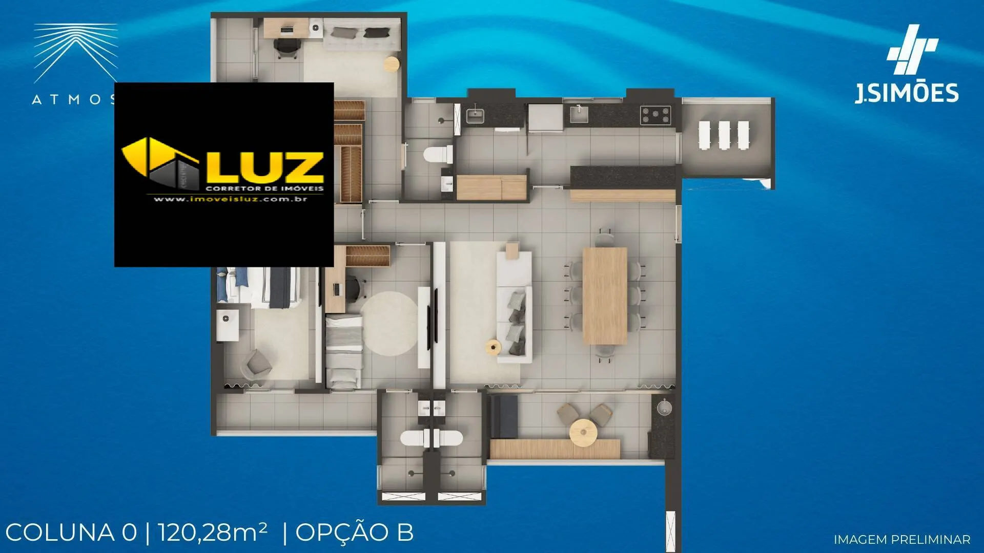 Imagem Edifício Atmos Sofisticação e Tecnologia no Melhor da Aldeota