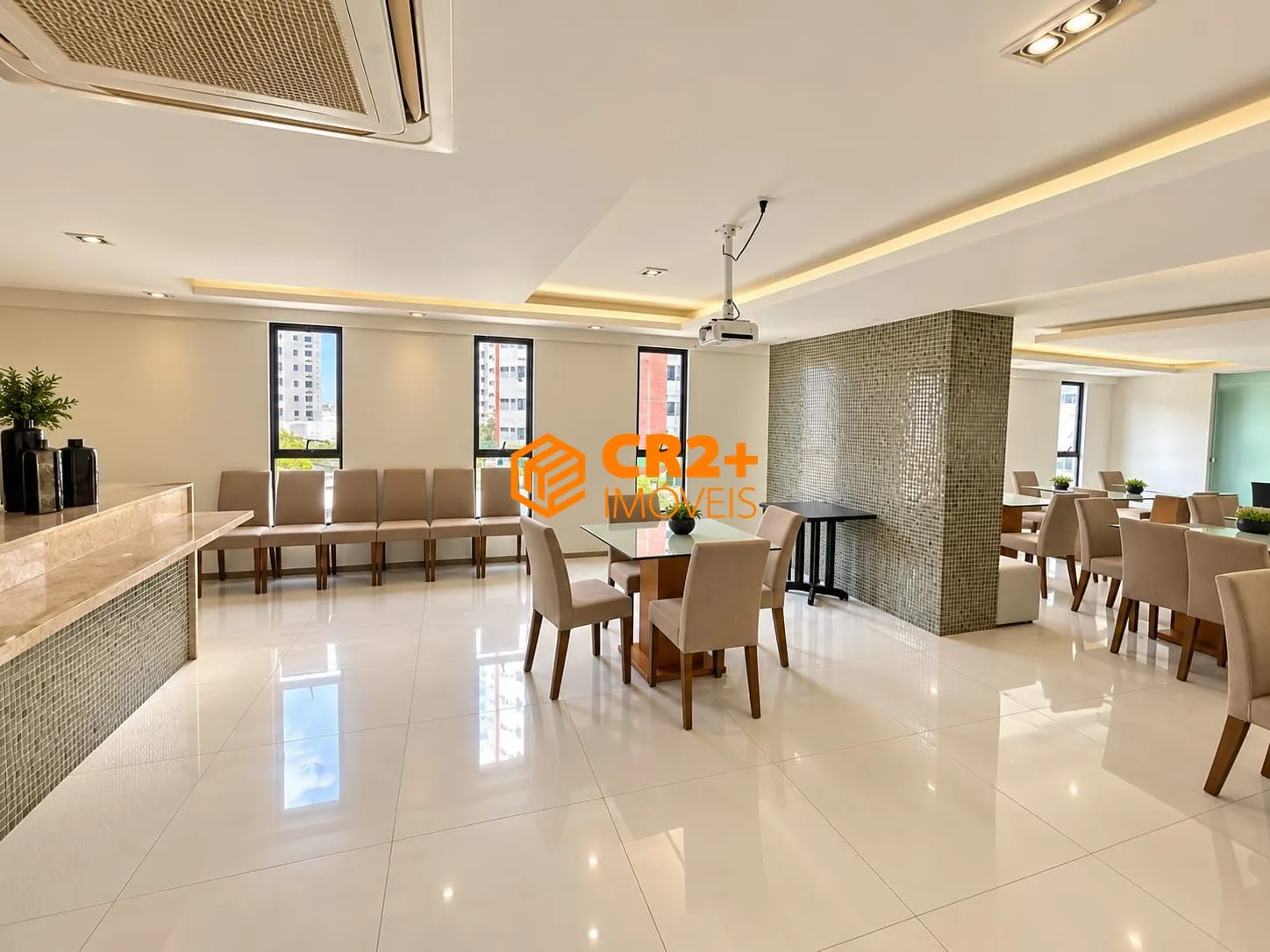 Imagem Vendo Apartamento com 1 Quarto -42m² - Mobiliado e Projetado