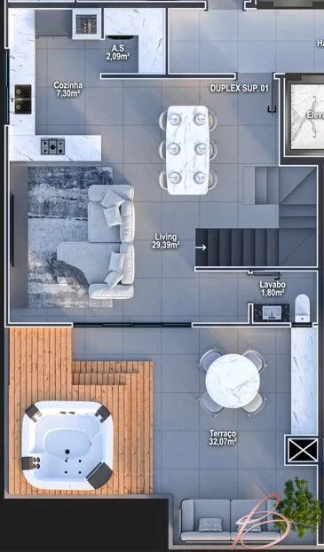 Imagem Apartamento em Centro, Itajaí/SC