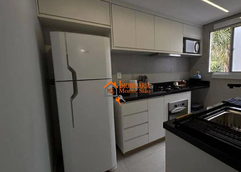 Imagem Apartamento com 2 dormitórios à venda, 47 m² por R$ 330.000 - Vila Alzira - Guarulhos/SP