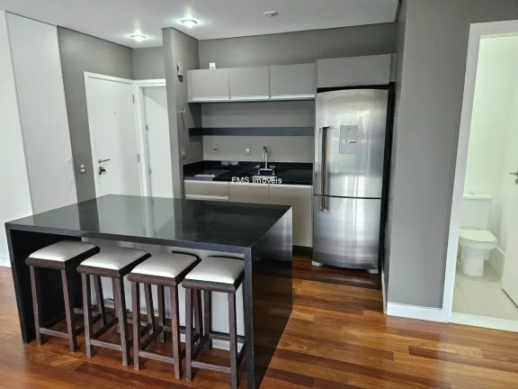 Imagem Apartamento no Itaim Bibi com 2 Quartos sendo 1 Suíte, 3 Banheiros, 2 Vagas.