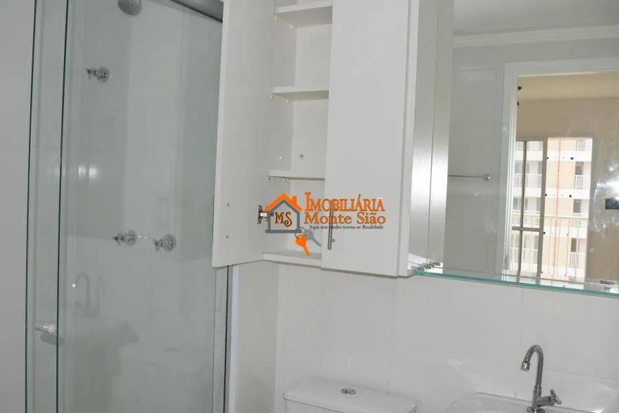 Imagem Apartamento com 2 dormitórios para alugar, 42 m² por R$ 3.095,00/mês - Vila Itapegica - Guarulhos/SP