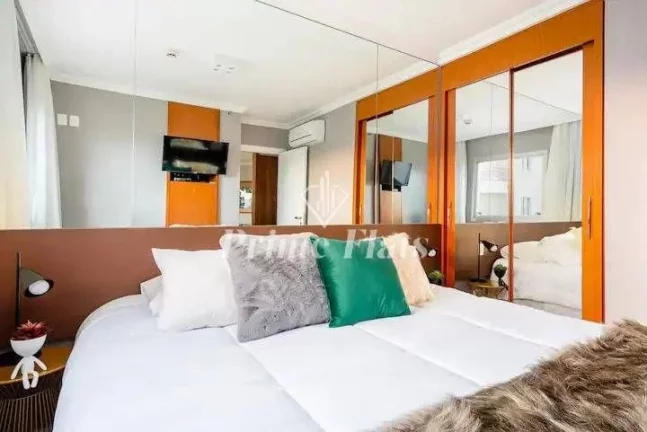 Imagem Flat disponível para venda no Bela Cintra Stay by Atlantica Residences, com 48,40m², 2 dormitórios e 1 vaga